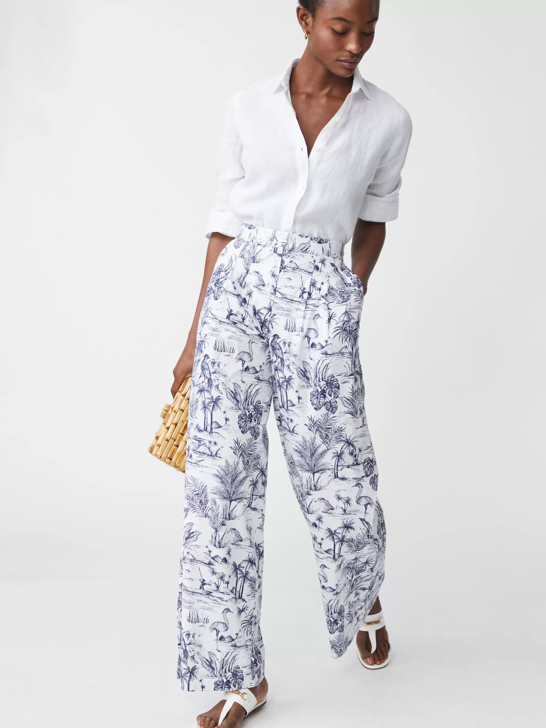 Store Amal Pants In Heron Toile Women Suits & Sets | Pants
