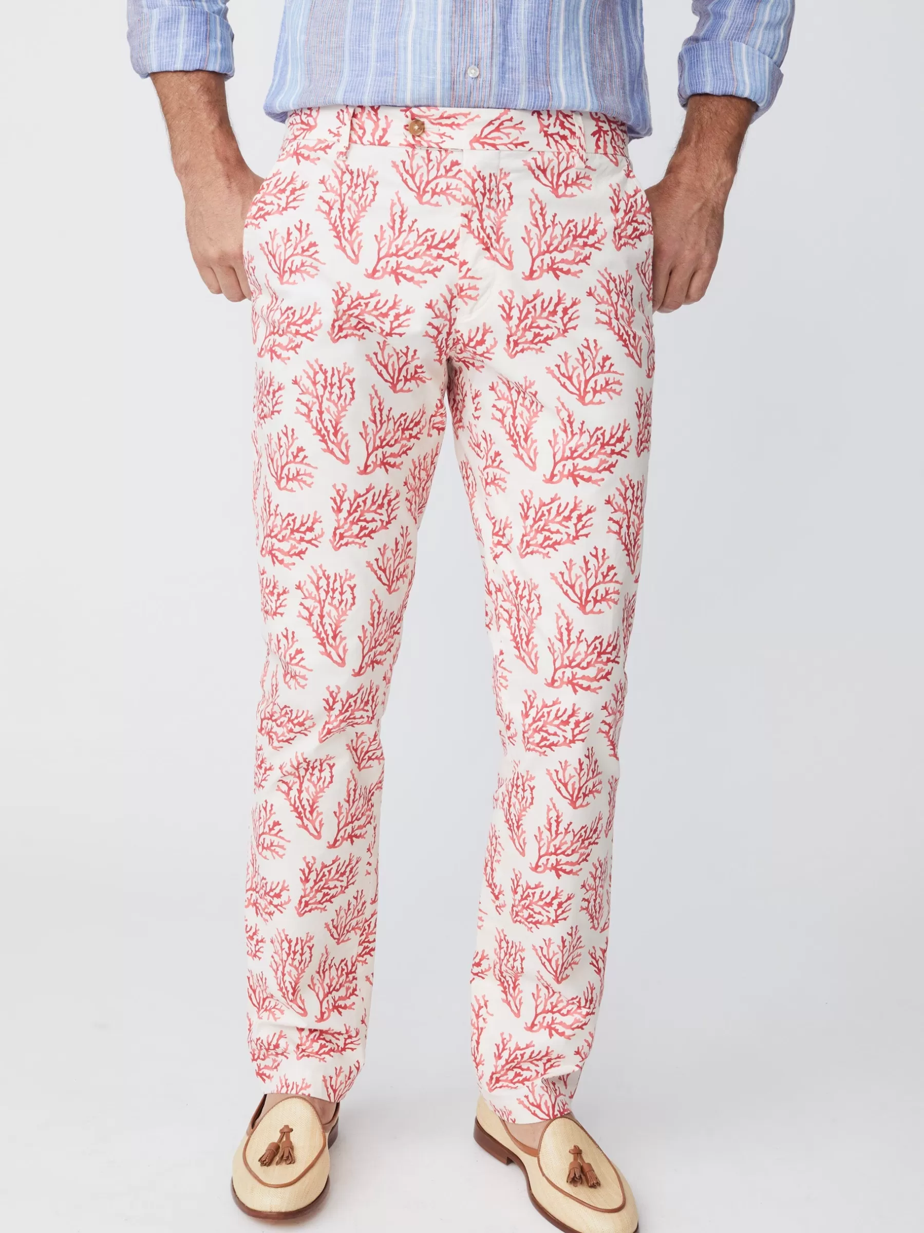 Flash Sale Lukas Pants In Mega Coral Cay Texture Pants