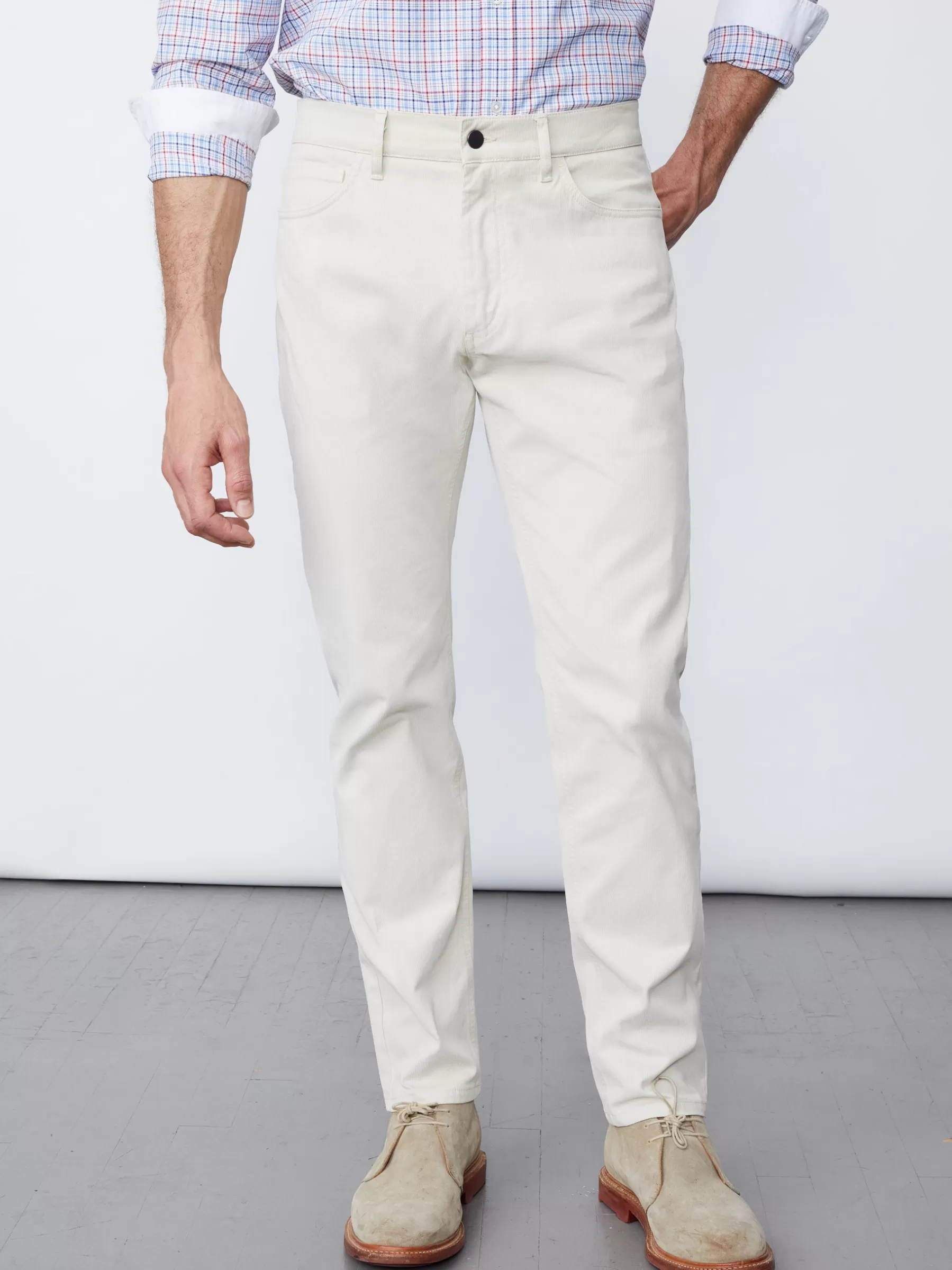 Fashion Parker 5-Pocket Straight Pants In Italian Stretch Bedford Cord Pants